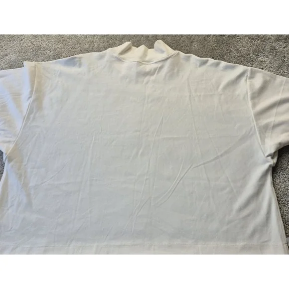 NWT Athleta Brown & Cream Size 2X Long Sleeve Pullover Active Wear Stretch Top - Picture 8 of 12